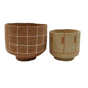 Duo corbeilles hautes CHATAIGNE